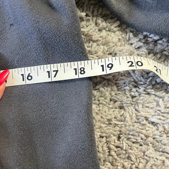 Vintage Y2K Aeropostale Zip Up Hoodie Preppy Casual Sweatshirt Gray Large - Picture 3 of 4